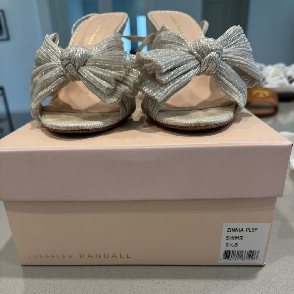 Loeffler Randall Zinnia heels. Size 9.5. Comes with box